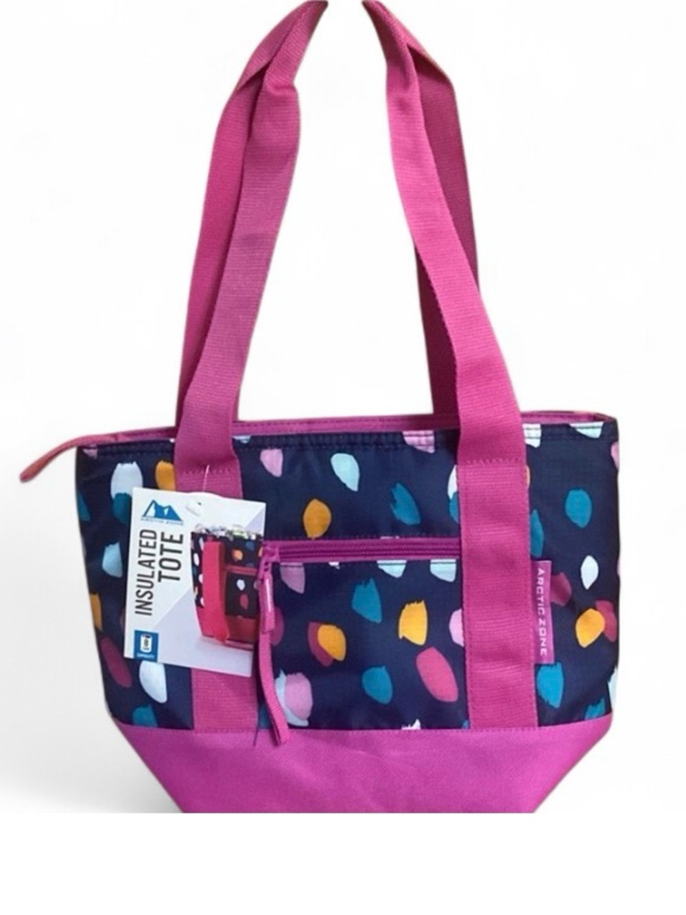 Arctic Zone 8-Can Insulated Tote Cooler NWT Leak Proof Shoulder Carry